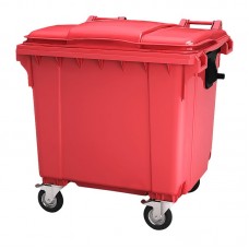 Контейнер для мусора 1100 литров, красный