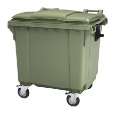 Контейнер для мусора 1100 литров, зелёный