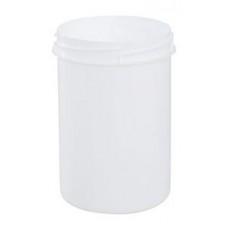 Ведро пластиковое цилиндрическое Вц-1 1 л, белое, для пищевых продуктов