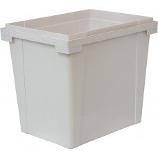 Ящик для выкладки замороженной продукции 434, 400х300х350 мм, белый морозостойкий