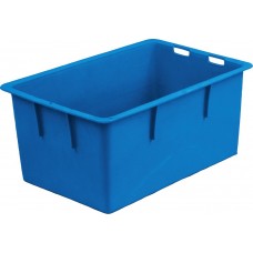 Ящик под мороженое без крышки 416, 450х300х223 мм, синий
